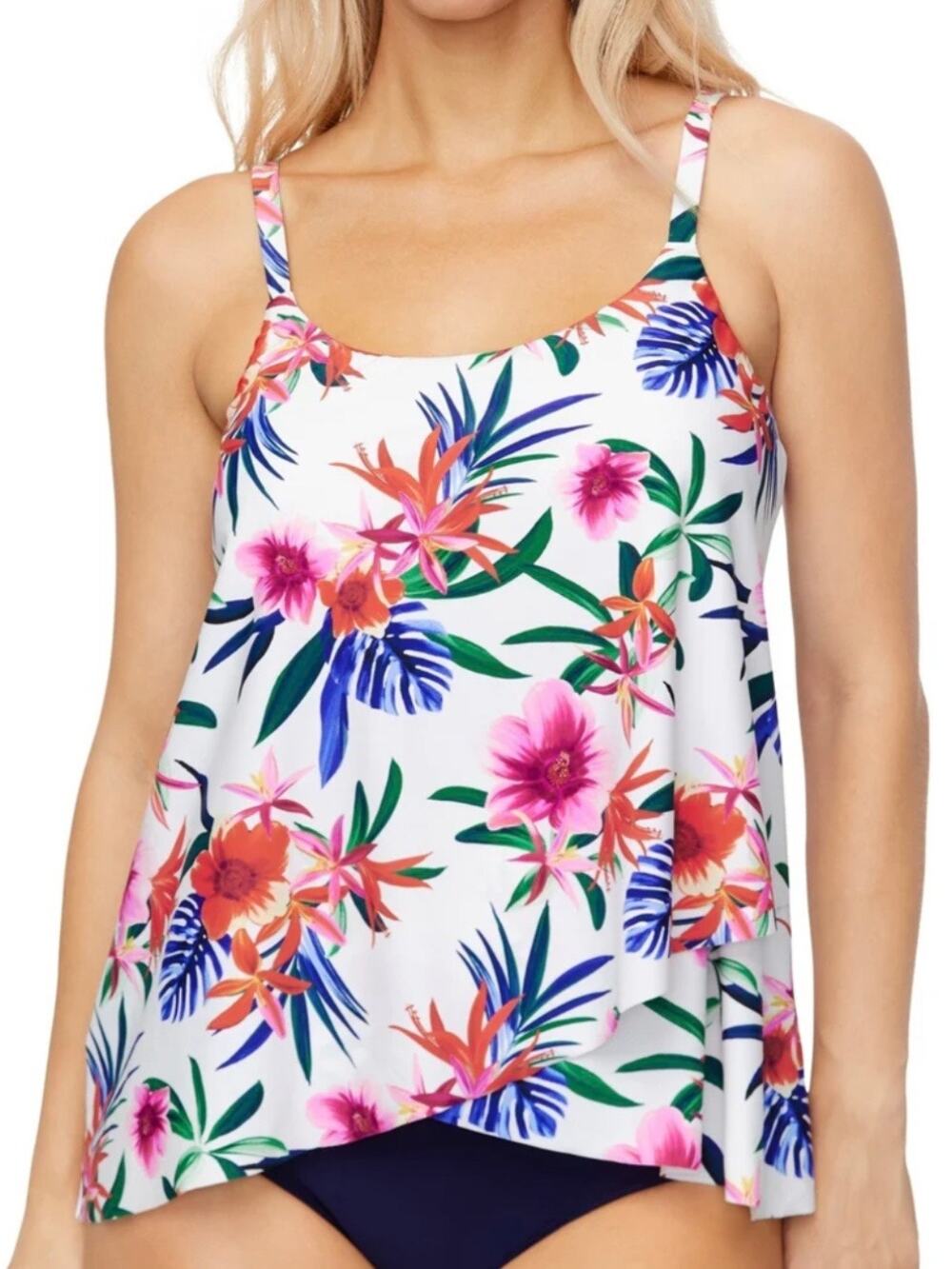 Island Escape Capetown Underwire Tankini 8 NWT